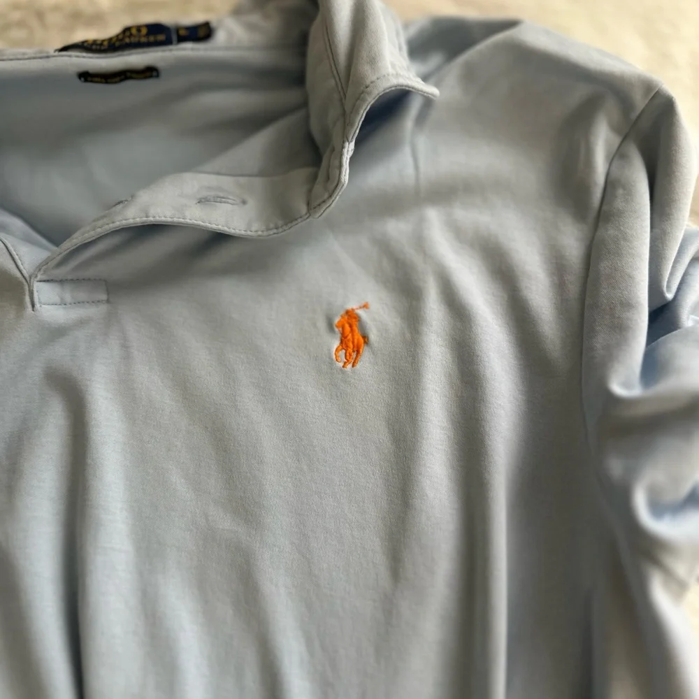 Ralph Lauren Men's Sky Blue Polo Shirt #summer